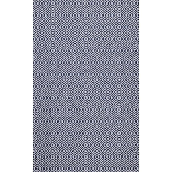 Safavieh 8 ft. 7 in. x 12 ft. Augustine 400 Rectangle Power Loomed Rug, Navy & Light Grey AGT401M-9 - main